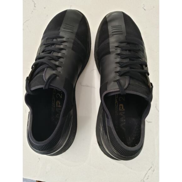 Under Armor black Speedform Amp 2.0 Men\'s sz 10 Athletic Shoes